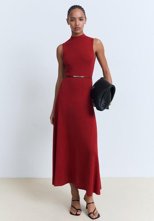 MANGO - Dress Lucrecia - Red