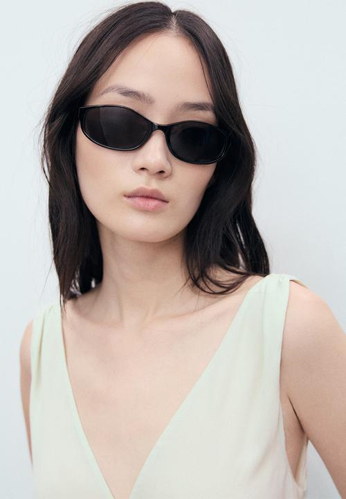 MANGO - Dress Greta - Light Pastel Green