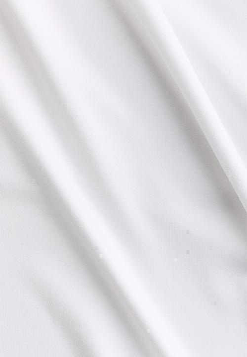 H&M - Ballerina-neckline top - white