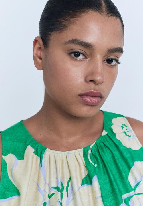 MANGO - Jumpsuit Knot - Green