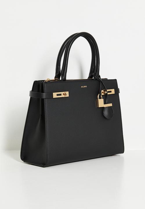 ALDO - Manilla tote bag - black