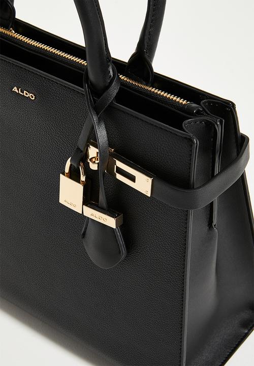 ALDO - Manilla tote bag - black