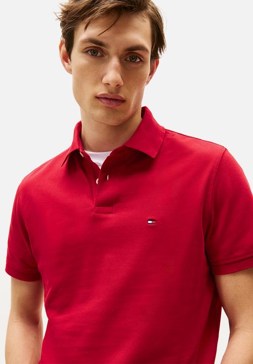 Tommy Hilfiger - 1985 Regular Polo - Medium Red