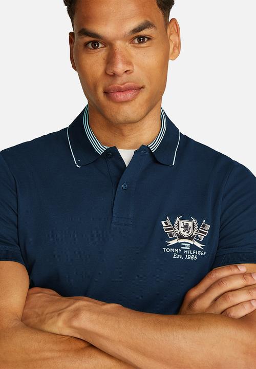 Tommy Hilfiger - Arch Graphic Reg Polo-Navy