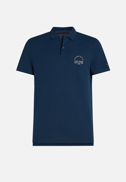 Tommy Hilfiger - Arch Graphic Reg Polo-Navy