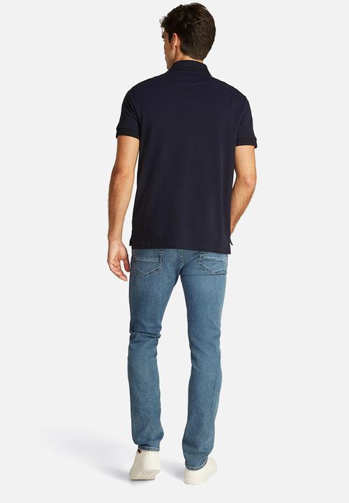 Tommy Hilfiger - Tonal Monotype Reg Polo - Navy