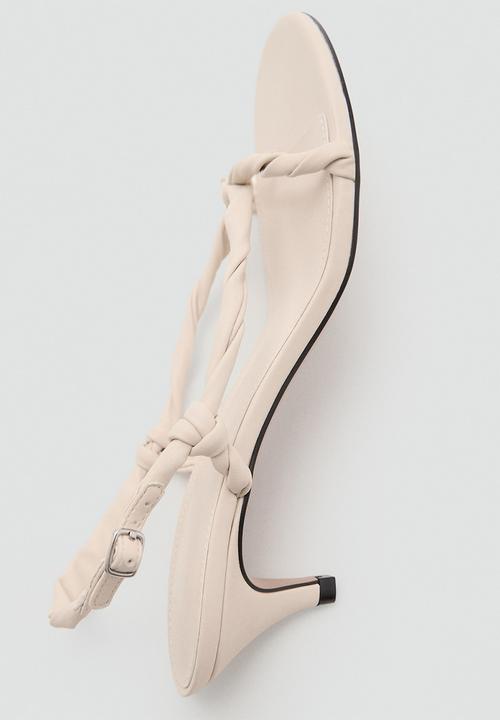 MANGO - Astrid heel - light beige