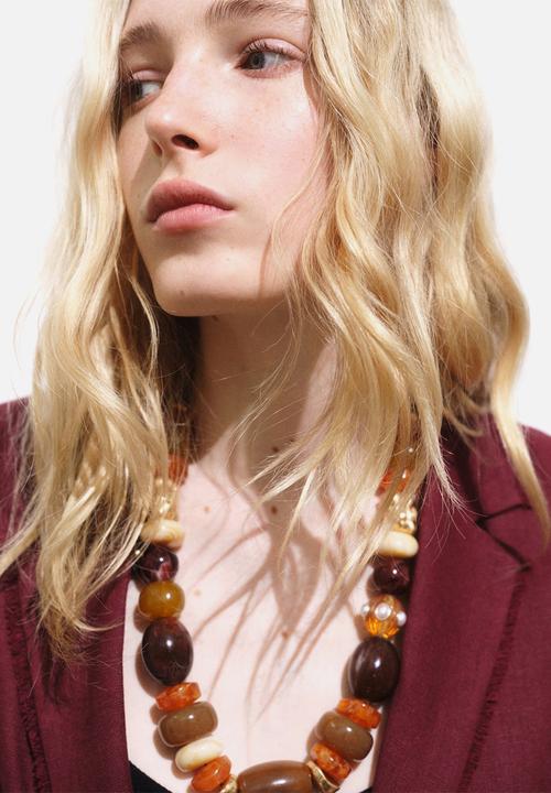 MANGO - Blazer Tarida - Dark Red