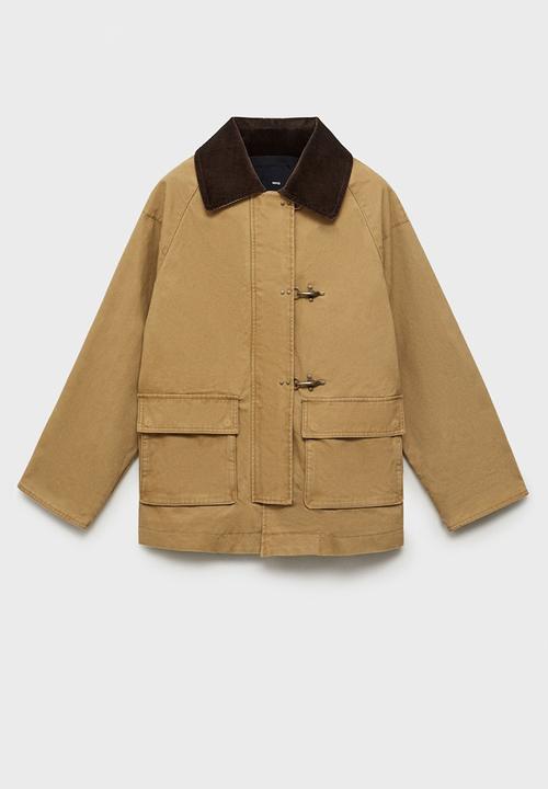 MANGO - Parka Fire - Medium Brown
