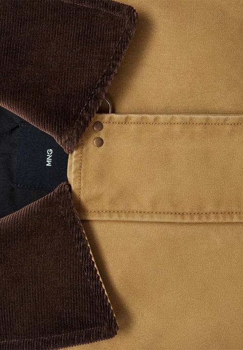 MANGO - Parka Fire - Medium Brown
