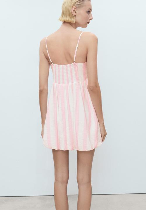 MANGO - Dress Cupcake - Light Pastel Pink