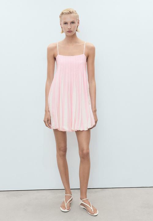 MANGO - Dress Cupcake - Light Pastel Pink