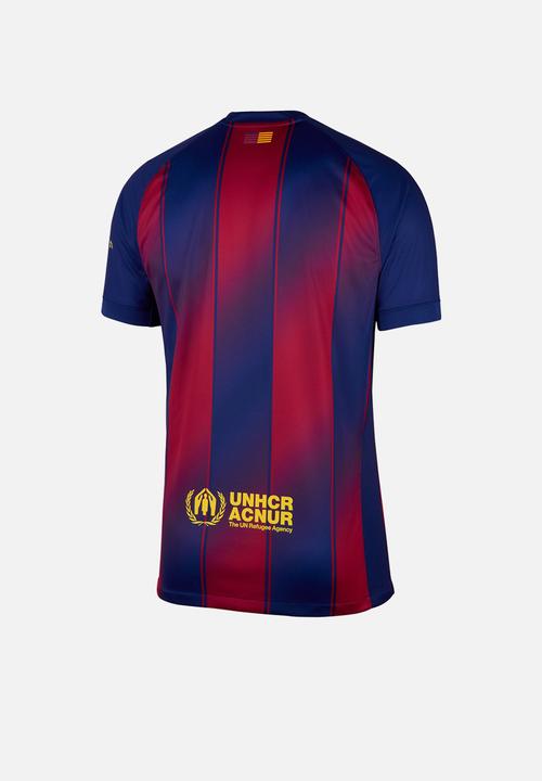 Barcelona FC Nike Dri-Fit Jsy Ss Stad H - Deep Royal Blue/idwest Gold
