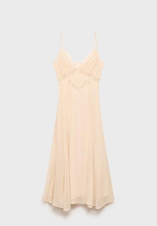 MANGO - Dress Garbo - Neutral
