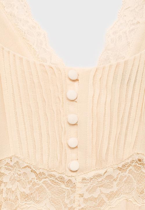 MANGO - Dress Garbo - Neutral