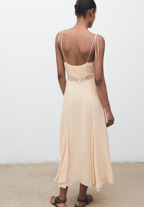 MANGO - Dress Garbo - Neutral