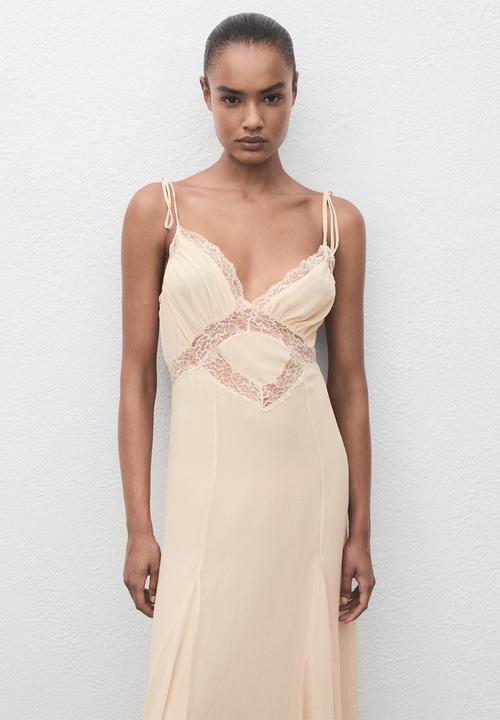 MANGO - Dress Garbo - Neutral