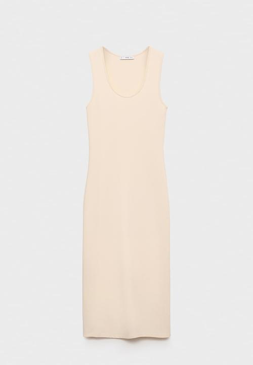 MANGO - Dress Bowser - Light Beige