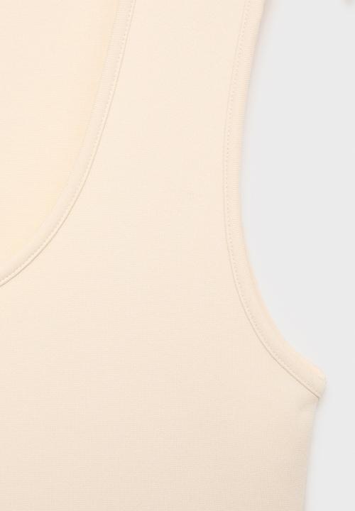 MANGO - Dress Bowser - Light Beige