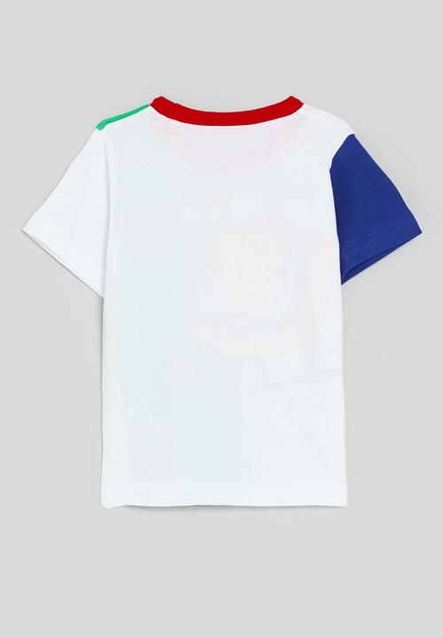 Pop Candy - Colour block tee - multi