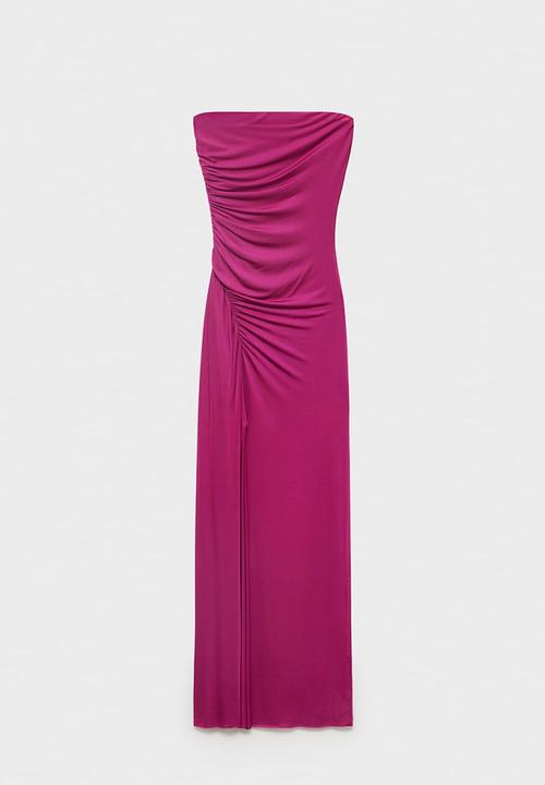 MANGO - Dress Lia - Bright Pink