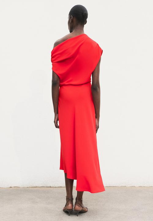 MANGO - Dress Marina - Red