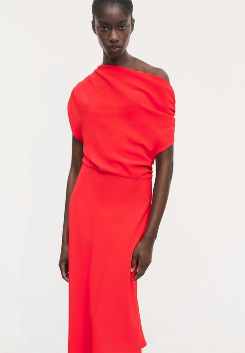 MANGO - Dress Marina - Red