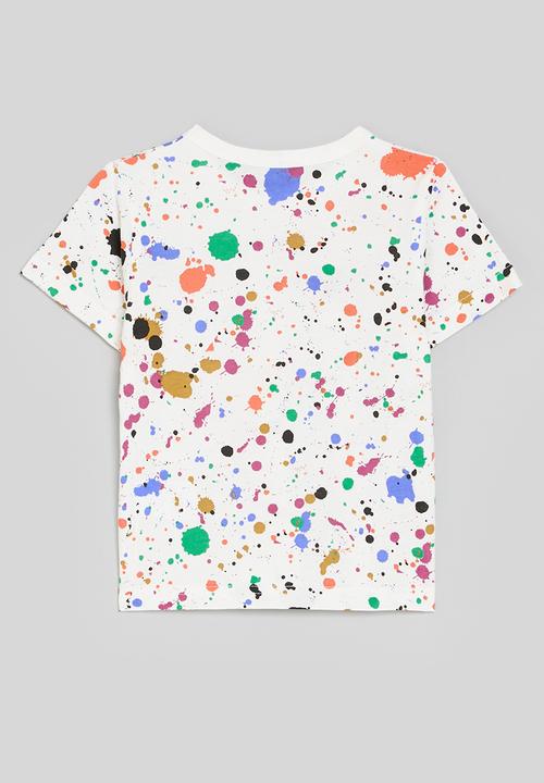 Pop Candy - Printed crew neck tee - multi