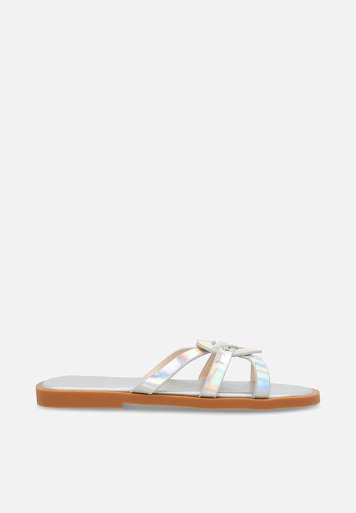 Pop Candy - Metallic sandals - silver