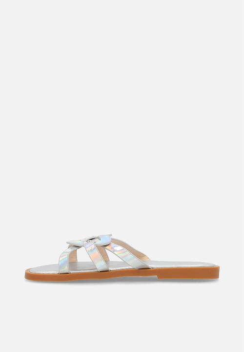 Pop Candy - Metallic sandals - silver
