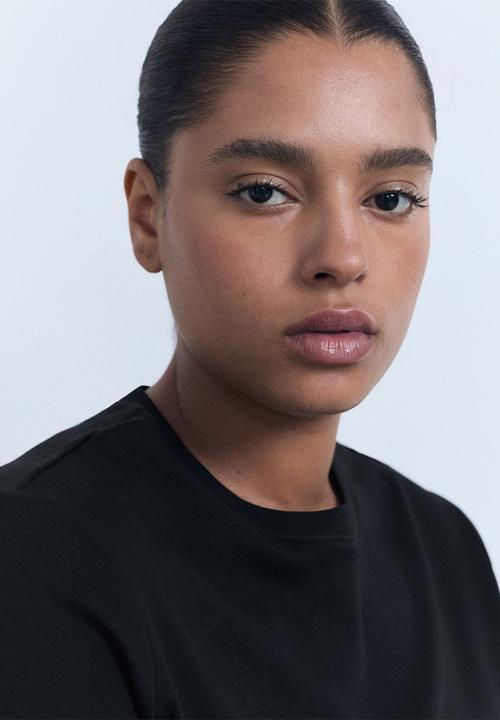 MANGO - T-Shirt Rita - Black
