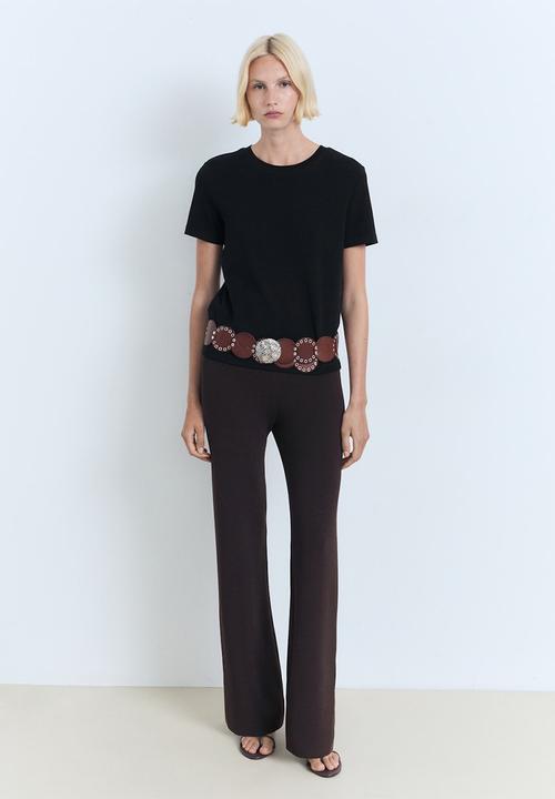 MANGO - T-Shirt Rita - Black