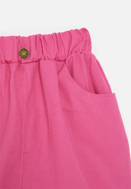 Pop Candy - Mini denim skirt - dark pink