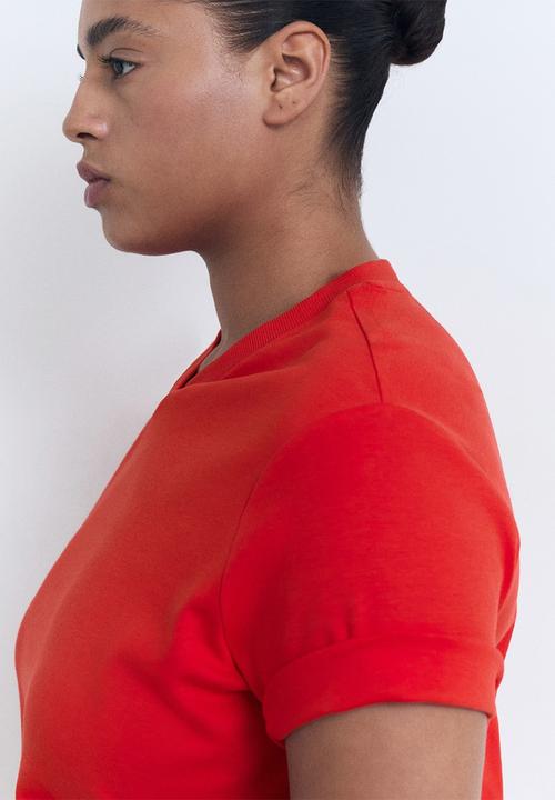 MANGO - T-Shirt Ritapi - Red