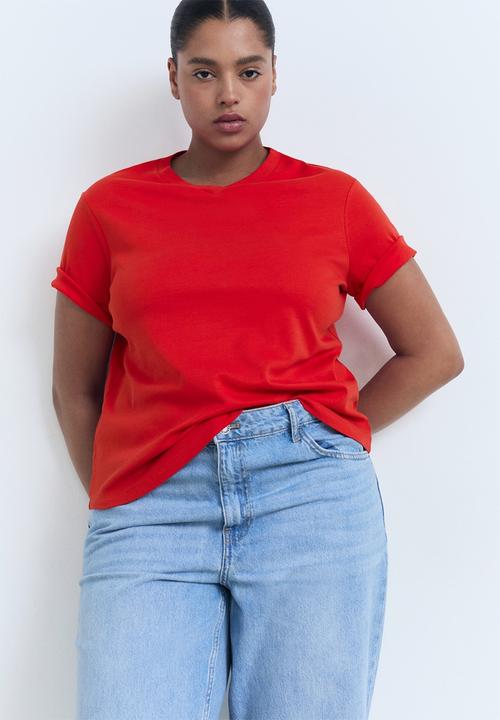MANGO - T-Shirt Ritapi - Red