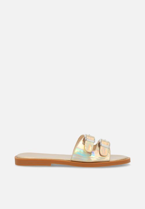 Pop Candy - Twin strap sandals - gold