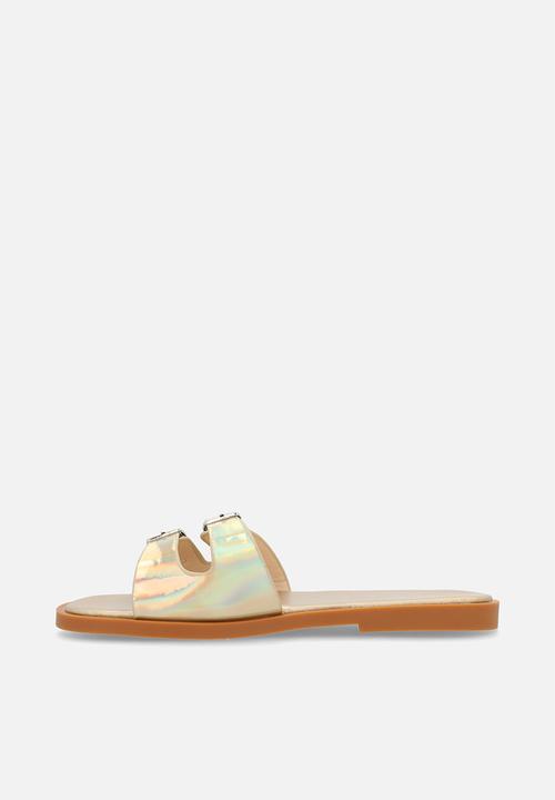 Pop Candy - Twin strap sandals - gold