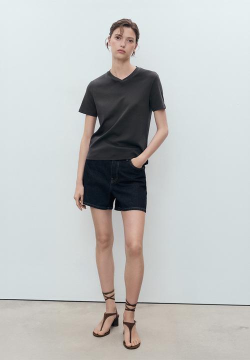 MANGO - T-Shirt Ritapi - Black
