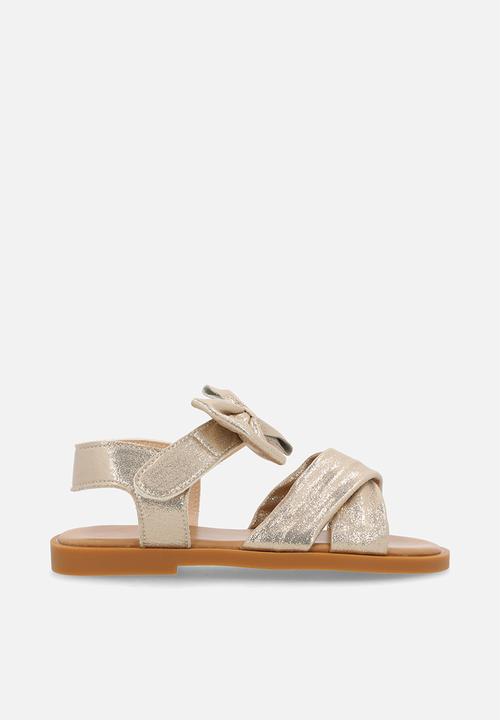 Pop Candy - Metallic sandals - gold