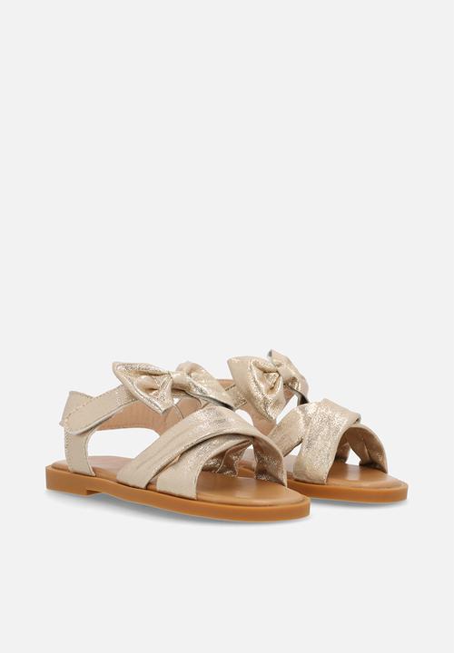 Pop Candy - Metallic sandals - gold
