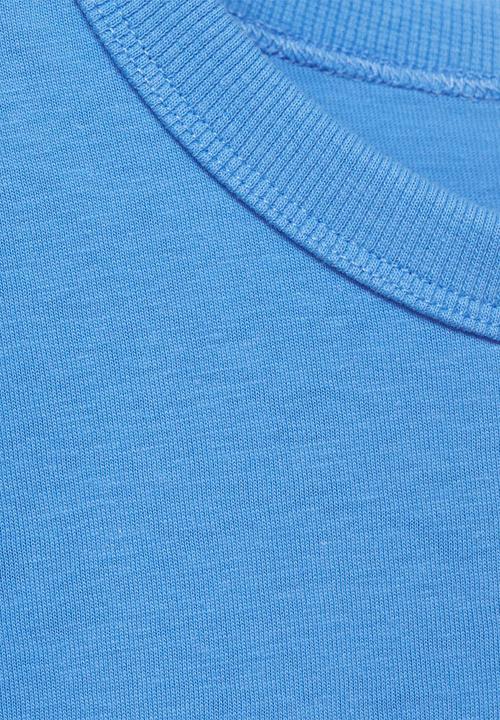 MANGO - T-Shirt Viri - Medium Blue