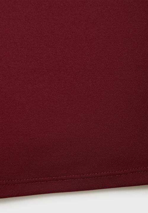 MANGO - Top Rayo - Dark Red