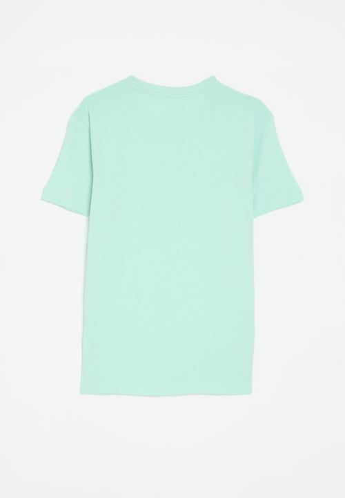 POLO - Boys rick short sleeve tee - turquoise