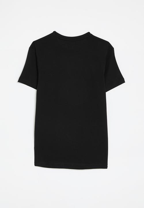 POLO - Core boys rick short sleeve tee - black