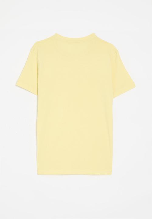 POLO - Boys rick short sleeve tee - soft yellow