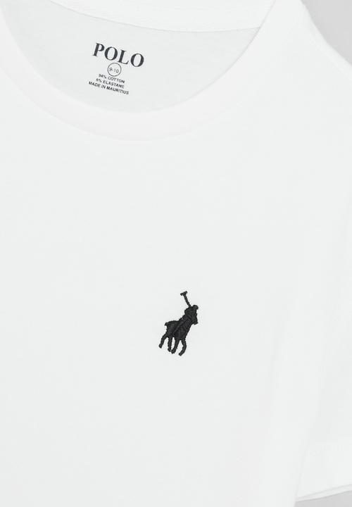 POLO - Core girls kelly short sleeve tee - white