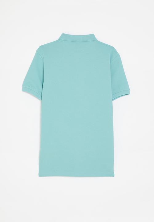 POLO - Boys austin short sleeve golfer - ocean