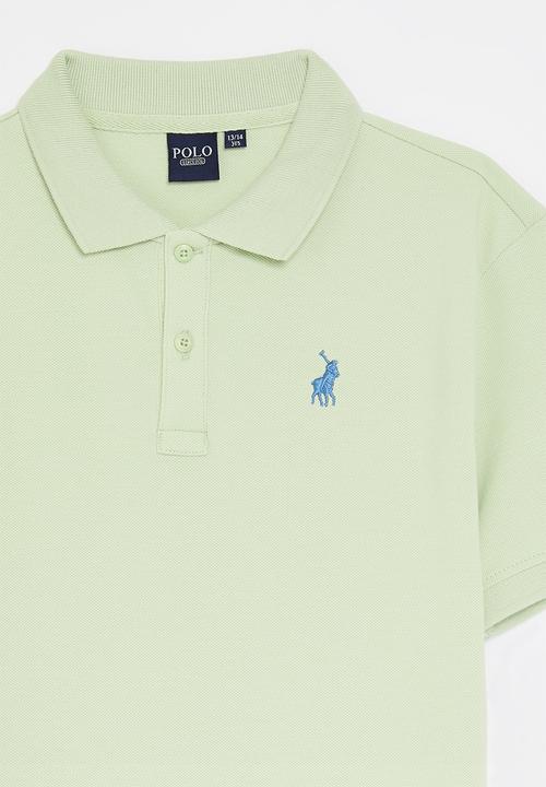 POLO - Boys austin short sleeve golfer - sea green