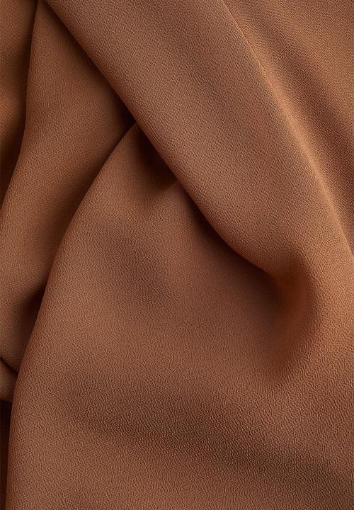 H&M - Chiffon maxi skirt - brown
