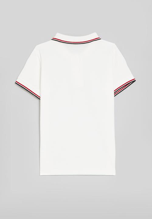 Pop Candy - Striped tee - white 